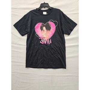 K-Pop Demon Hunters Jin-ju Graphic T-Shirt Mens Large Black NEKP017GSC New